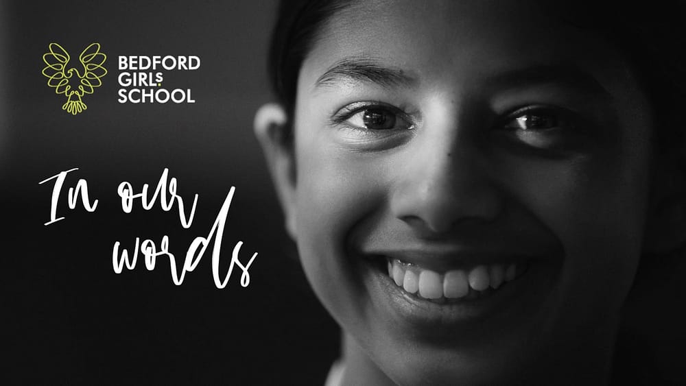 School student smiling to camera