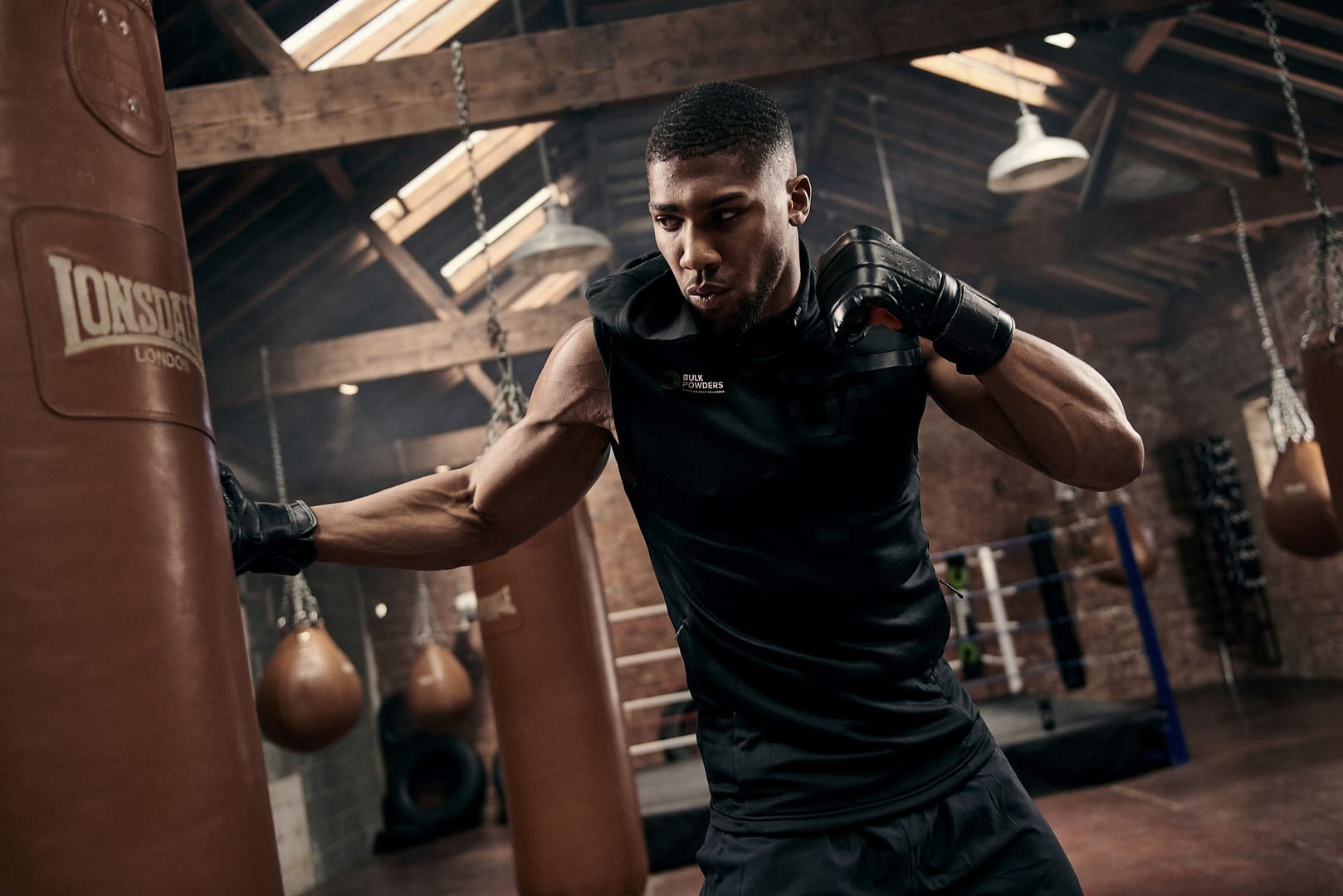 Anthony Joshua at Blok London